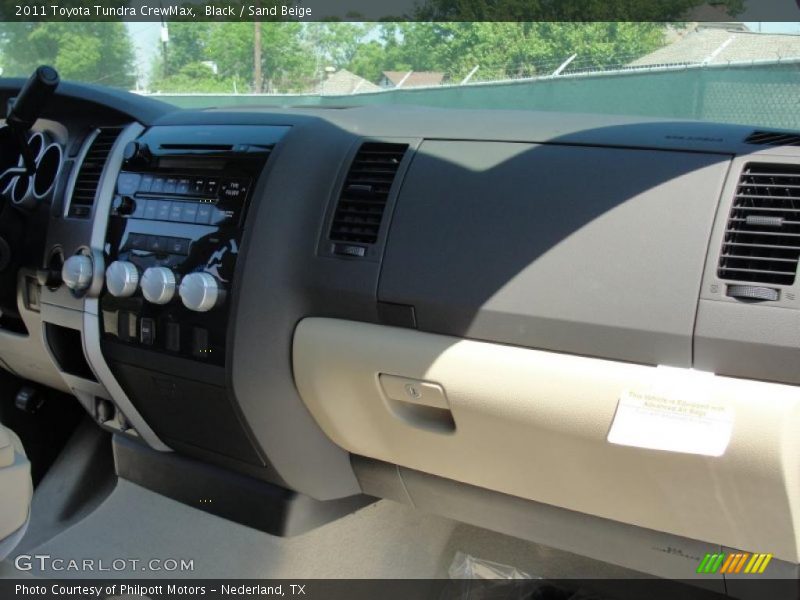 Black / Sand Beige 2011 Toyota Tundra CrewMax