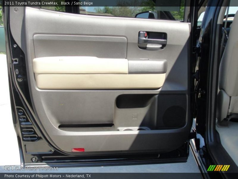 Black / Sand Beige 2011 Toyota Tundra CrewMax