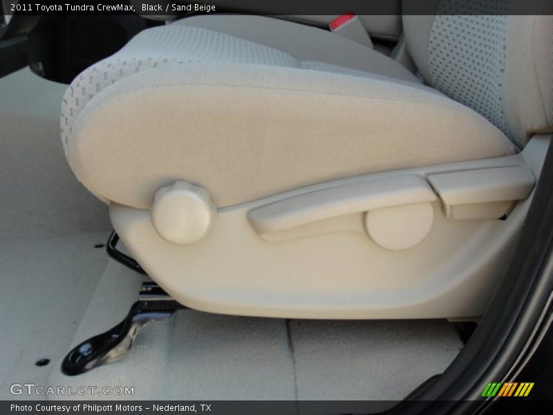 Black / Sand Beige 2011 Toyota Tundra CrewMax