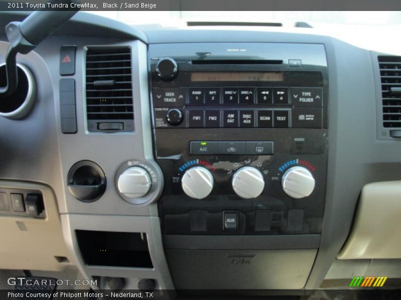 Black / Sand Beige 2011 Toyota Tundra CrewMax