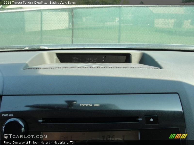 Black / Sand Beige 2011 Toyota Tundra CrewMax