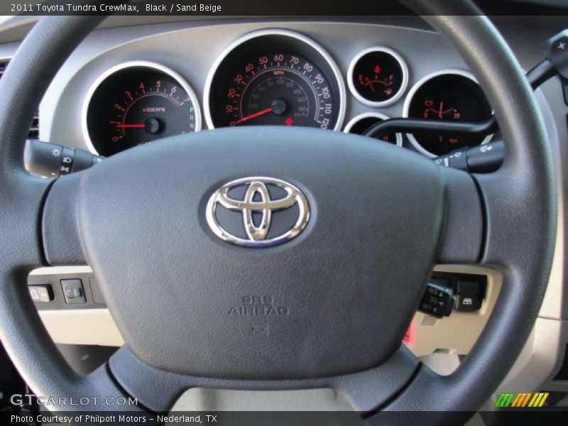  2011 Tundra CrewMax Steering Wheel
