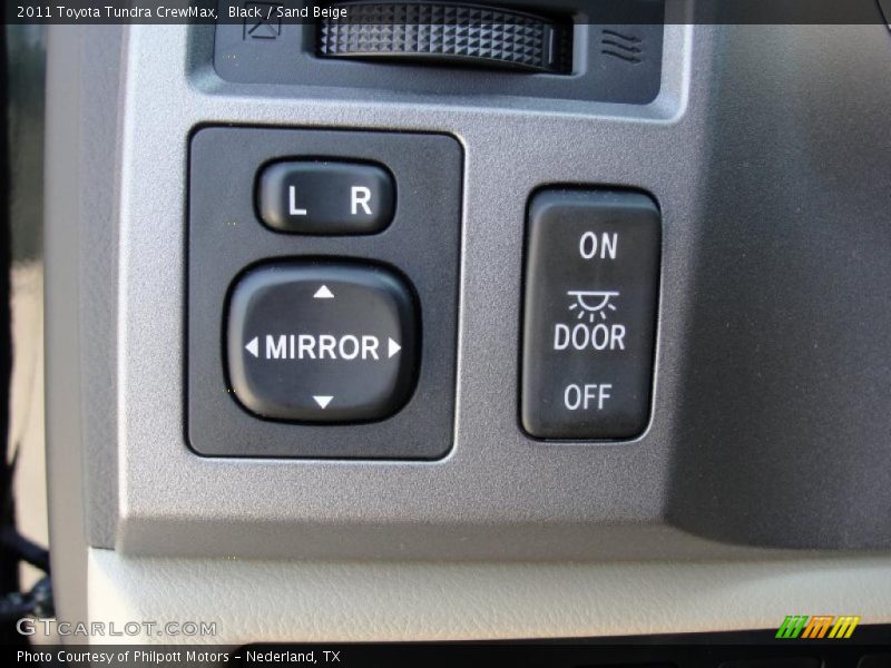 Black / Sand Beige 2011 Toyota Tundra CrewMax