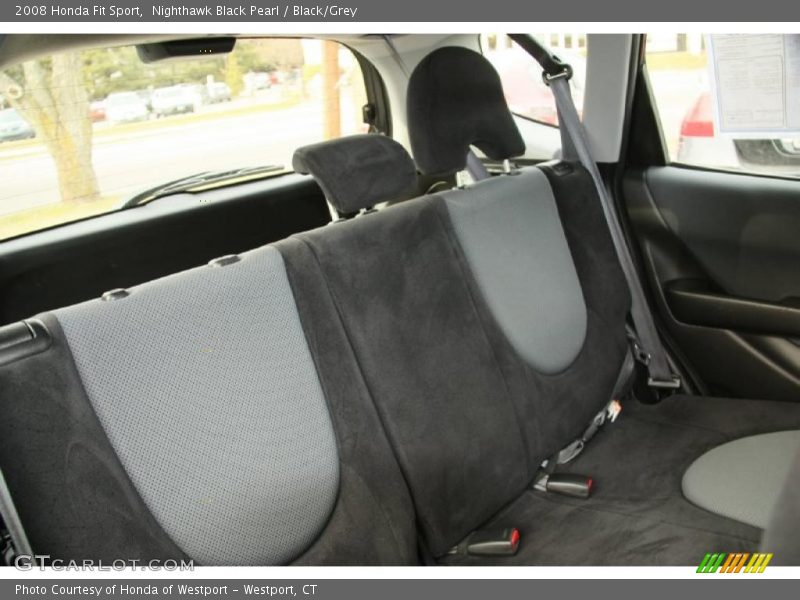 Nighthawk Black Pearl / Black/Grey 2008 Honda Fit Sport