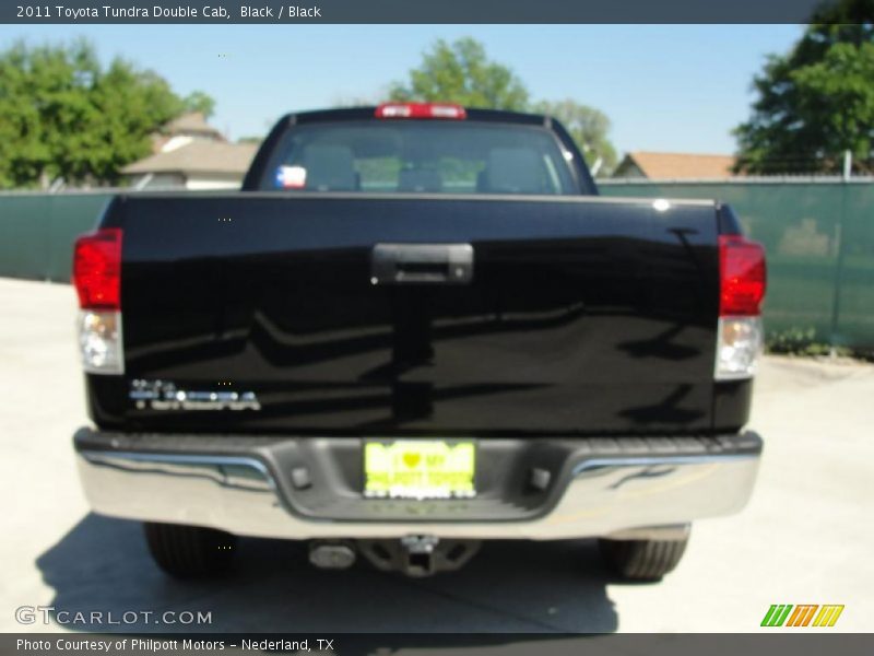 Black / Black 2011 Toyota Tundra Double Cab