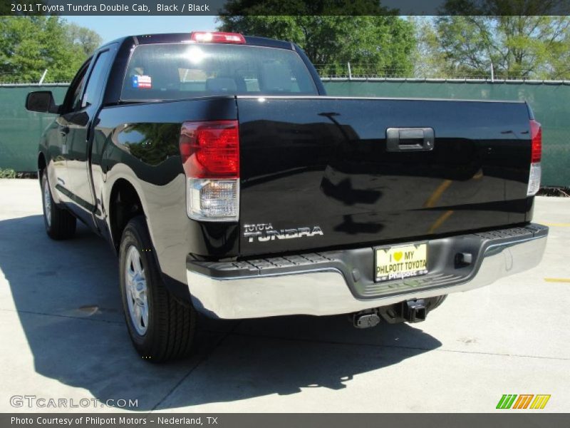 Black / Black 2011 Toyota Tundra Double Cab