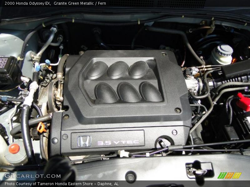 Granite Green Metallic / Fern 2000 Honda Odyssey EX