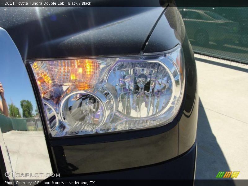 Black / Black 2011 Toyota Tundra Double Cab