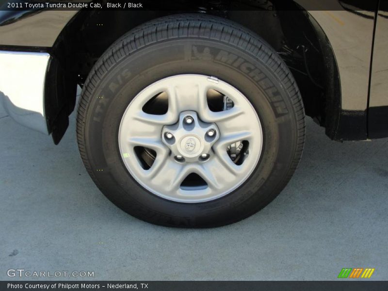 Black / Black 2011 Toyota Tundra Double Cab