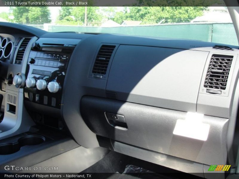 Black / Black 2011 Toyota Tundra Double Cab