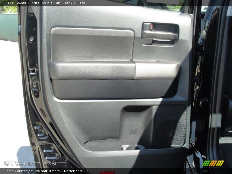 Black / Black 2011 Toyota Tundra Double Cab