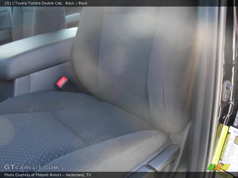 Black / Black 2011 Toyota Tundra Double Cab