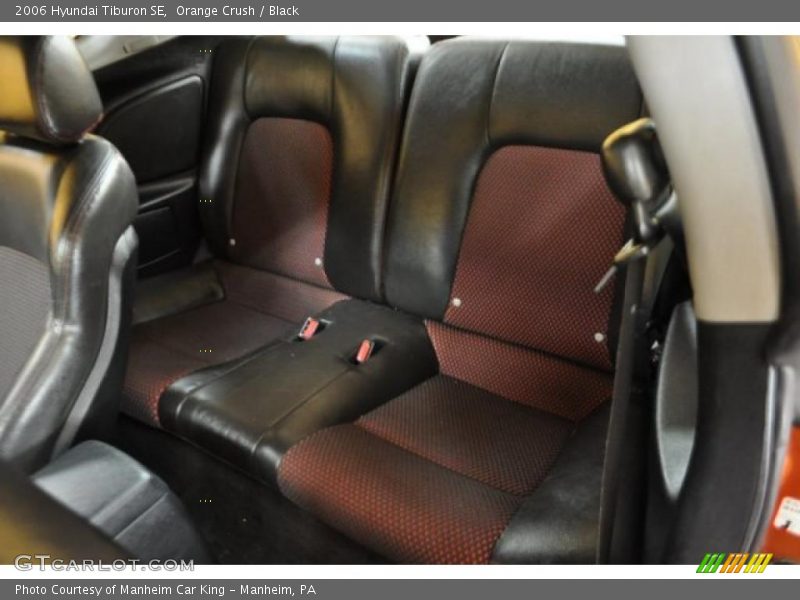 Orange Crush / Black 2006 Hyundai Tiburon SE