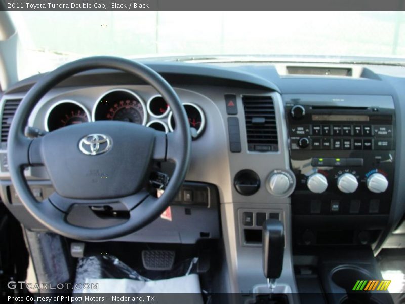 Black / Black 2011 Toyota Tundra Double Cab