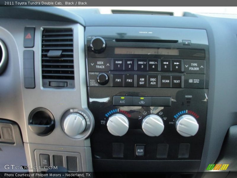 Black / Black 2011 Toyota Tundra Double Cab