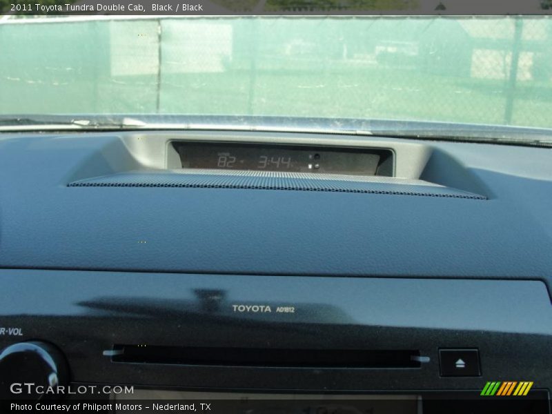 Black / Black 2011 Toyota Tundra Double Cab