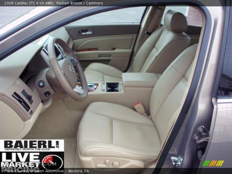 Radiant Bronze / Cashmere 2008 Cadillac STS 4 V6 AWD
