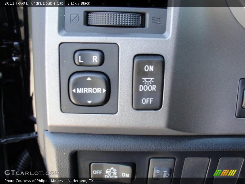 Black / Black 2011 Toyota Tundra Double Cab