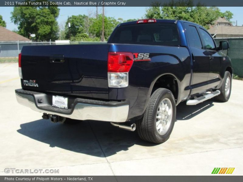 Nautical Blue / Graphite Gray 2011 Toyota Tundra TSS Double Cab