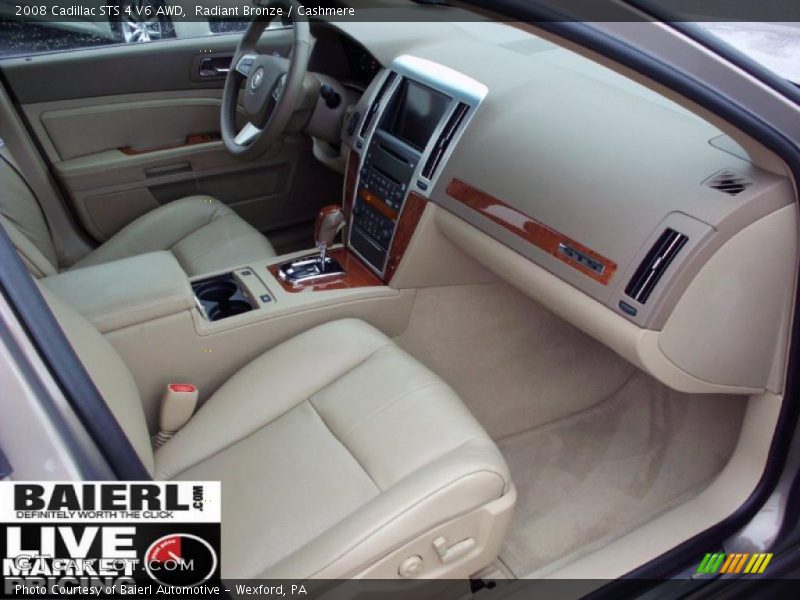 Radiant Bronze / Cashmere 2008 Cadillac STS 4 V6 AWD