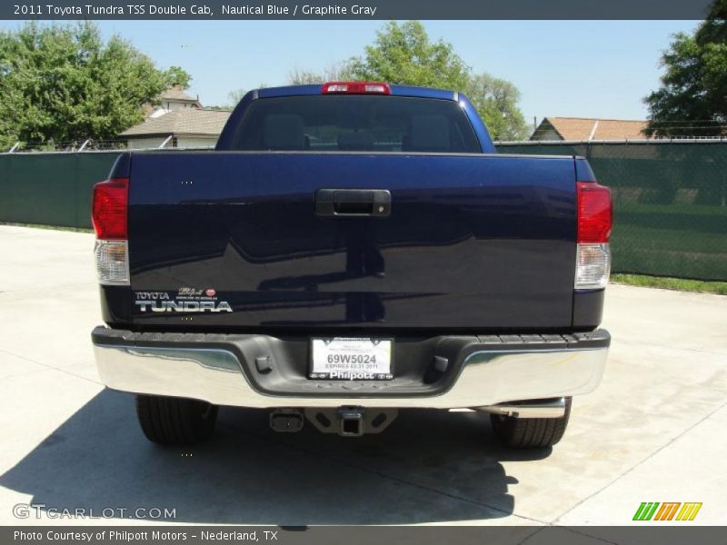 Nautical Blue / Graphite Gray 2011 Toyota Tundra TSS Double Cab