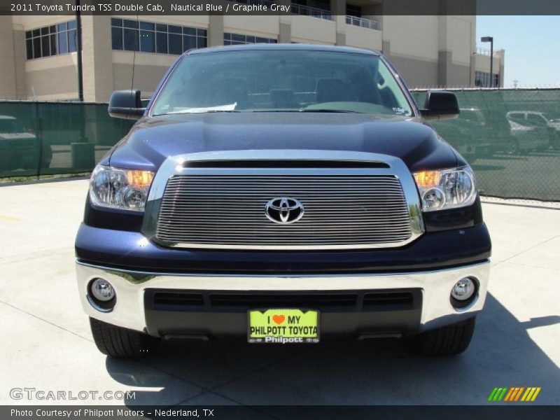 Nautical Blue / Graphite Gray 2011 Toyota Tundra TSS Double Cab
