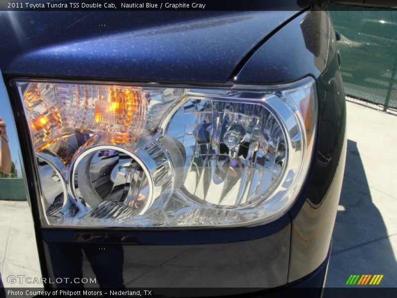Nautical Blue / Graphite Gray 2011 Toyota Tundra TSS Double Cab