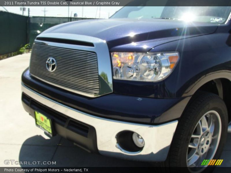 Nautical Blue / Graphite Gray 2011 Toyota Tundra TSS Double Cab