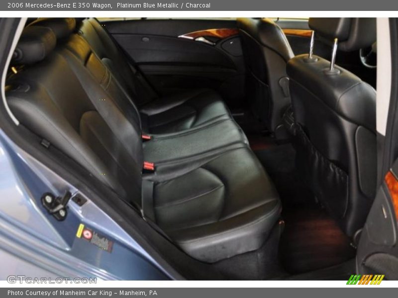 Platinum Blue Metallic / Charcoal 2006 Mercedes-Benz E 350 Wagon