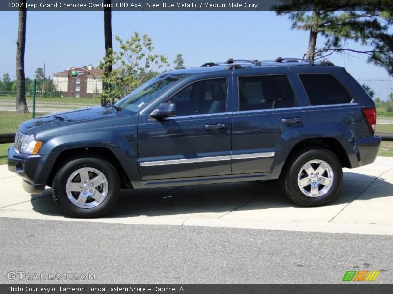  2007 Grand Cherokee Overland CRD 4x4 Steel Blue Metallic