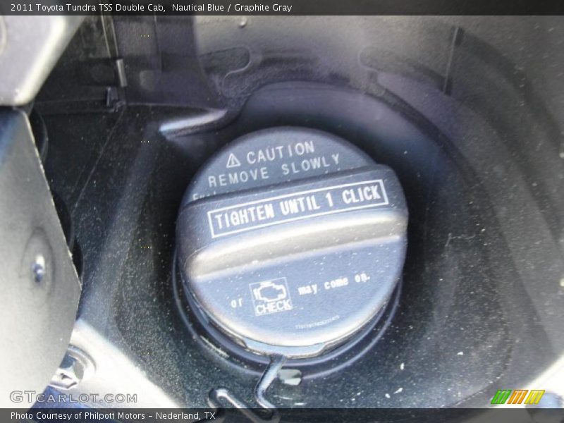 Nautical Blue / Graphite Gray 2011 Toyota Tundra TSS Double Cab