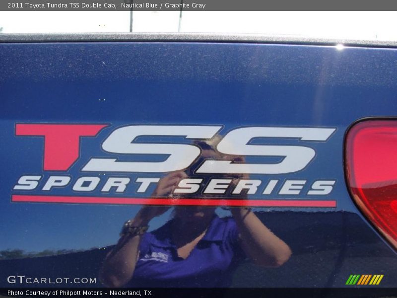 Nautical Blue / Graphite Gray 2011 Toyota Tundra TSS Double Cab