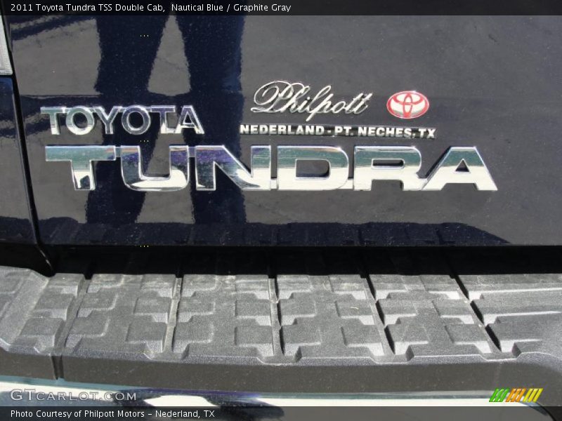 Nautical Blue / Graphite Gray 2011 Toyota Tundra TSS Double Cab