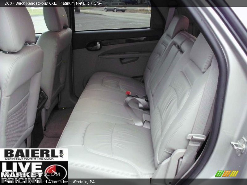 Platinum Metallic / Gray 2007 Buick Rendezvous CXL