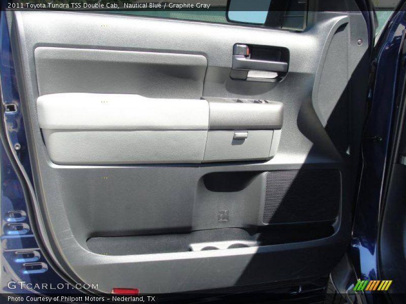 Nautical Blue / Graphite Gray 2011 Toyota Tundra TSS Double Cab