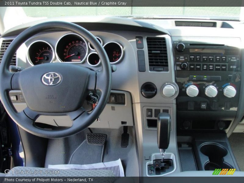 Nautical Blue / Graphite Gray 2011 Toyota Tundra TSS Double Cab