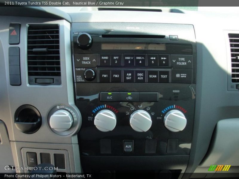 Nautical Blue / Graphite Gray 2011 Toyota Tundra TSS Double Cab