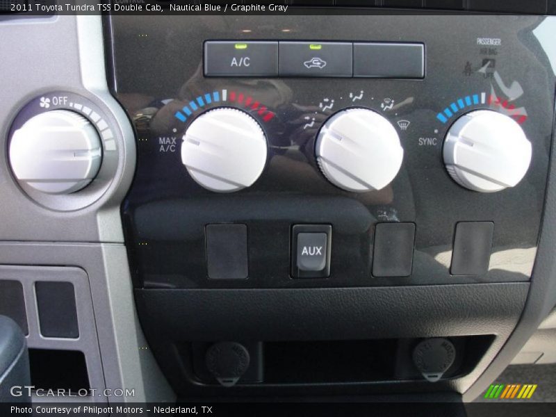 Nautical Blue / Graphite Gray 2011 Toyota Tundra TSS Double Cab