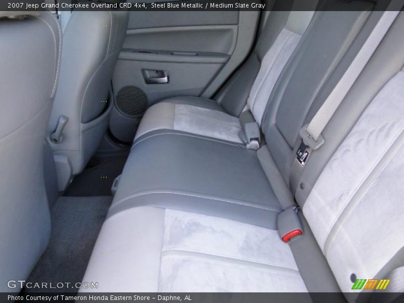 Steel Blue Metallic / Medium Slate Gray 2007 Jeep Grand Cherokee Overland CRD 4x4