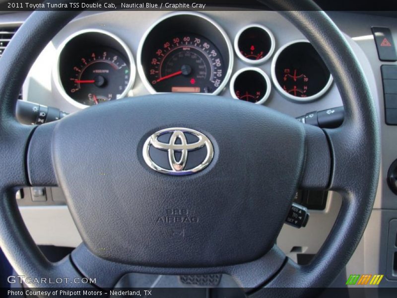 Nautical Blue / Graphite Gray 2011 Toyota Tundra TSS Double Cab