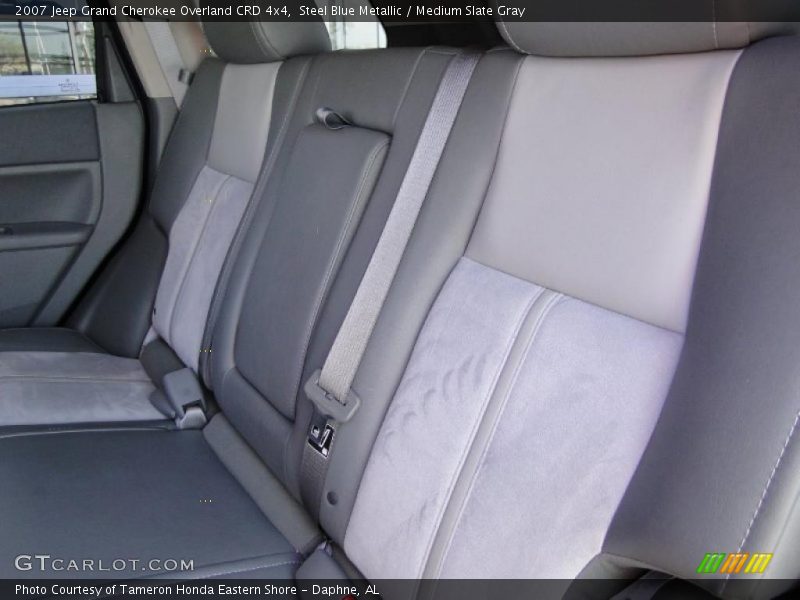 Steel Blue Metallic / Medium Slate Gray 2007 Jeep Grand Cherokee Overland CRD 4x4