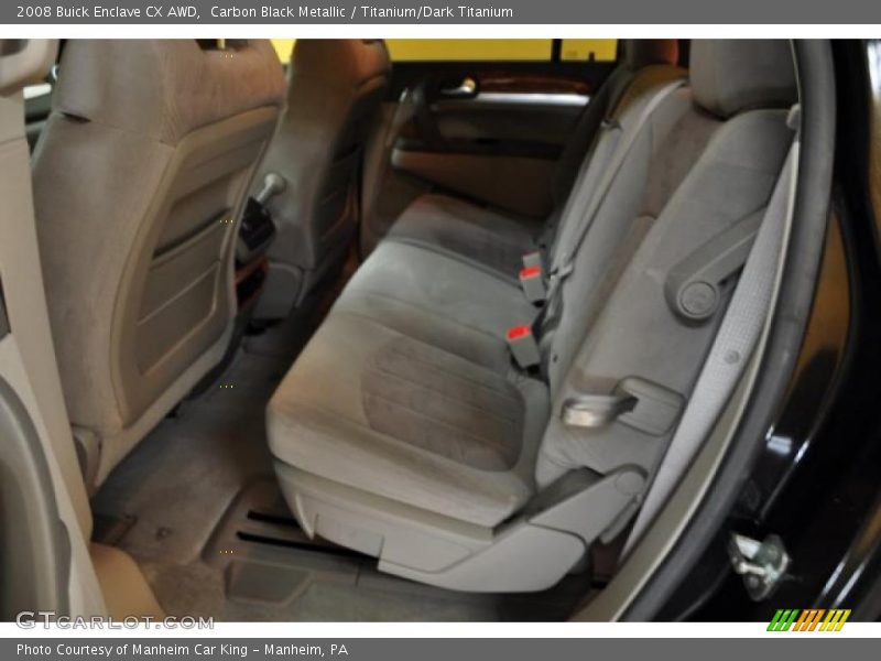 Carbon Black Metallic / Titanium/Dark Titanium 2008 Buick Enclave CX AWD