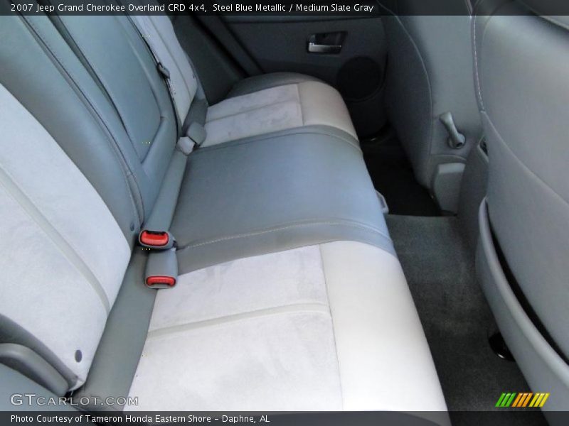 Steel Blue Metallic / Medium Slate Gray 2007 Jeep Grand Cherokee Overland CRD 4x4