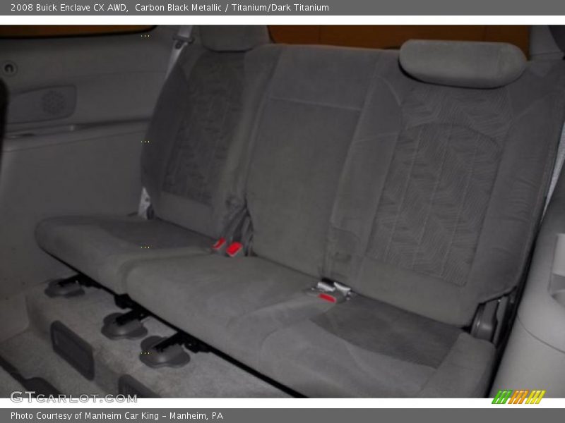 Carbon Black Metallic / Titanium/Dark Titanium 2008 Buick Enclave CX AWD