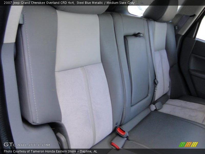 Steel Blue Metallic / Medium Slate Gray 2007 Jeep Grand Cherokee Overland CRD 4x4