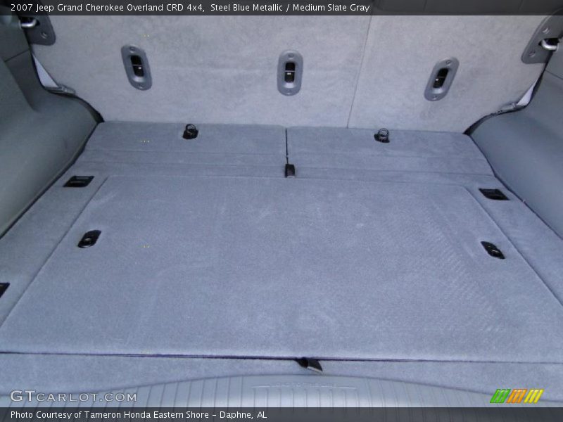 Steel Blue Metallic / Medium Slate Gray 2007 Jeep Grand Cherokee Overland CRD 4x4
