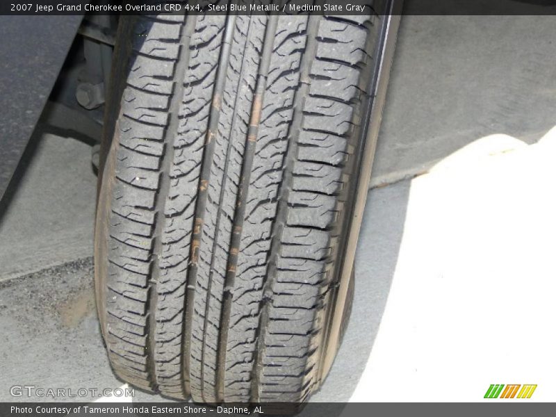 Steel Blue Metallic / Medium Slate Gray 2007 Jeep Grand Cherokee Overland CRD 4x4