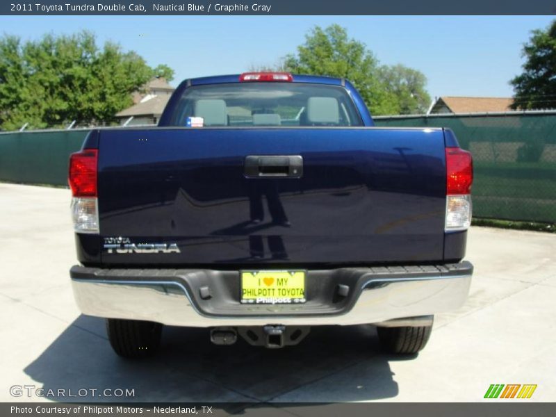 Nautical Blue / Graphite Gray 2011 Toyota Tundra Double Cab