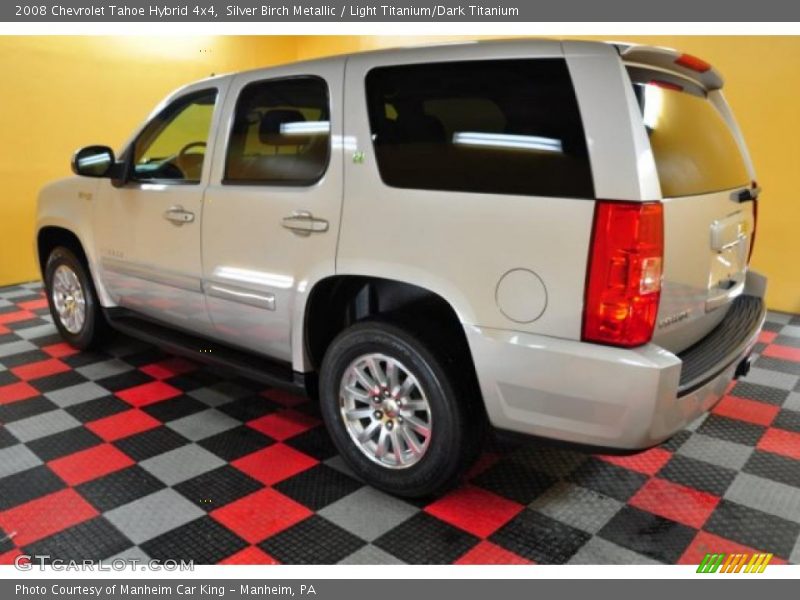 Silver Birch Metallic / Light Titanium/Dark Titanium 2008 Chevrolet Tahoe Hybrid 4x4