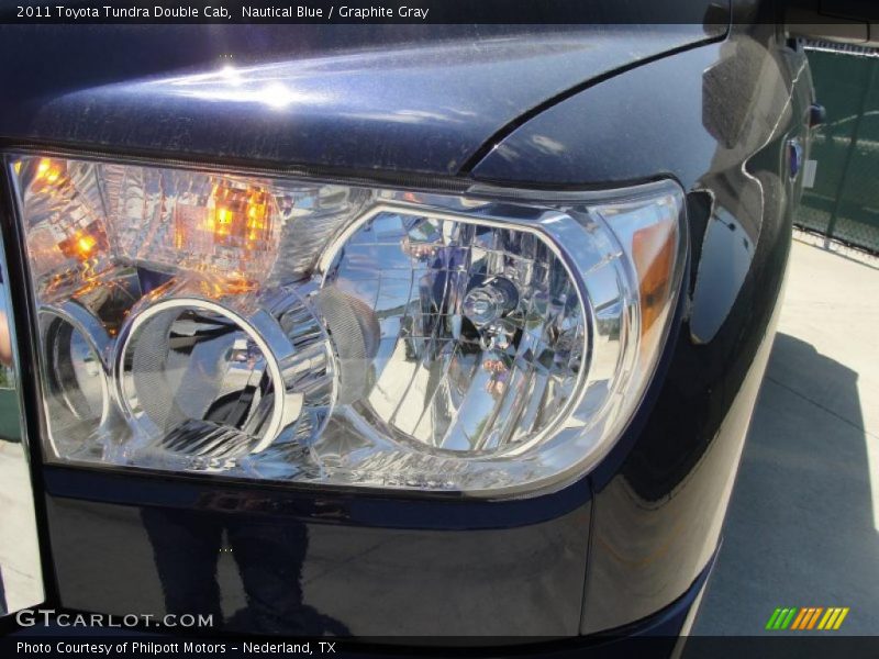 Nautical Blue / Graphite Gray 2011 Toyota Tundra Double Cab